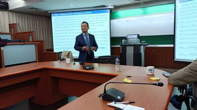 December 30, 2023: Lectures by Professor Chiang Chi-Nan and Professor Yu Ming-Te