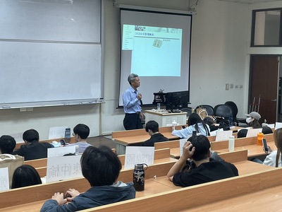 May 2, 2024: Guest Lecture by Manager Huang Chia-Pin from Fubon Bank